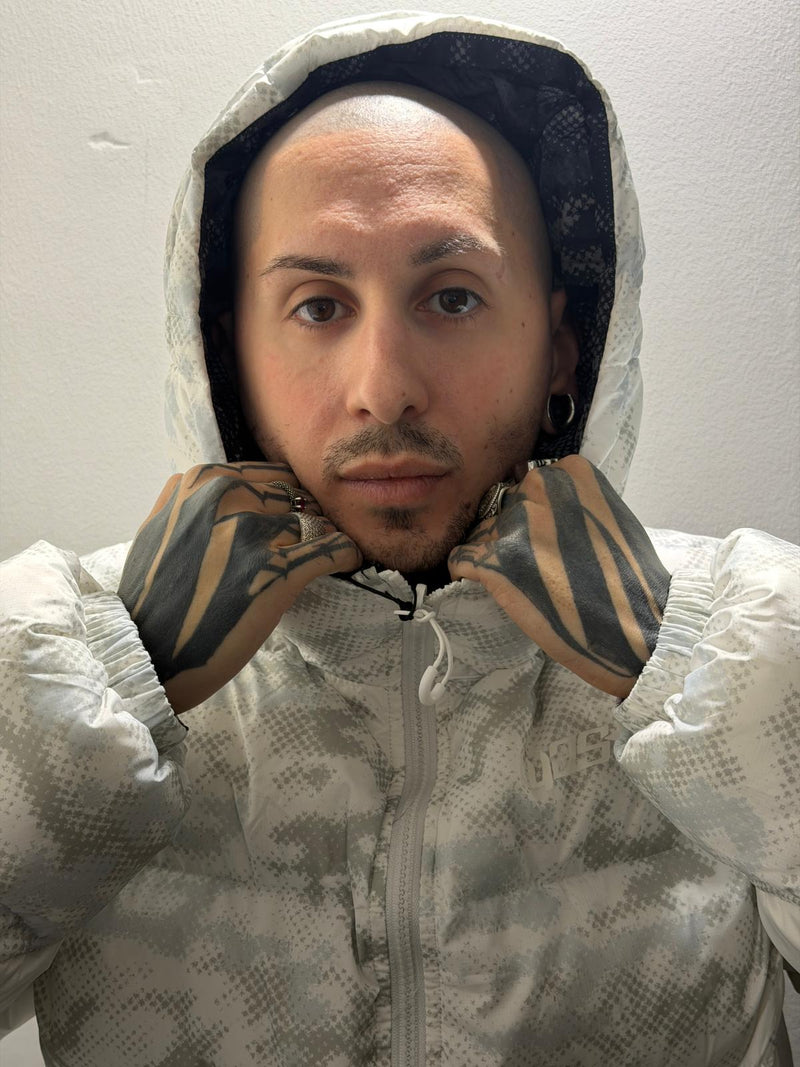 Digicamo reversible puffer jacket
