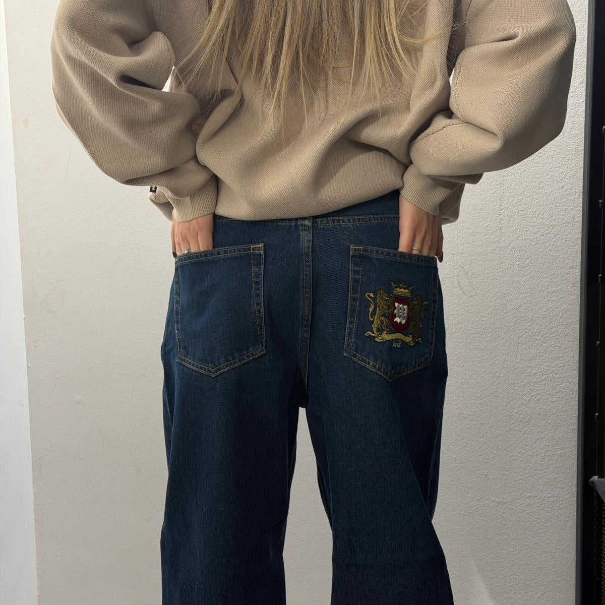 jeans wasted paris raw blue