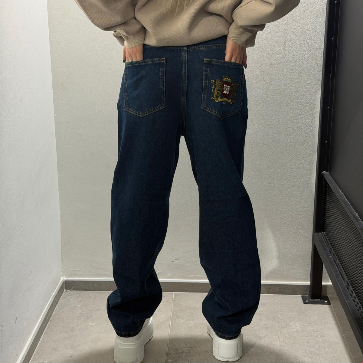 jeans wasted paris raw blue