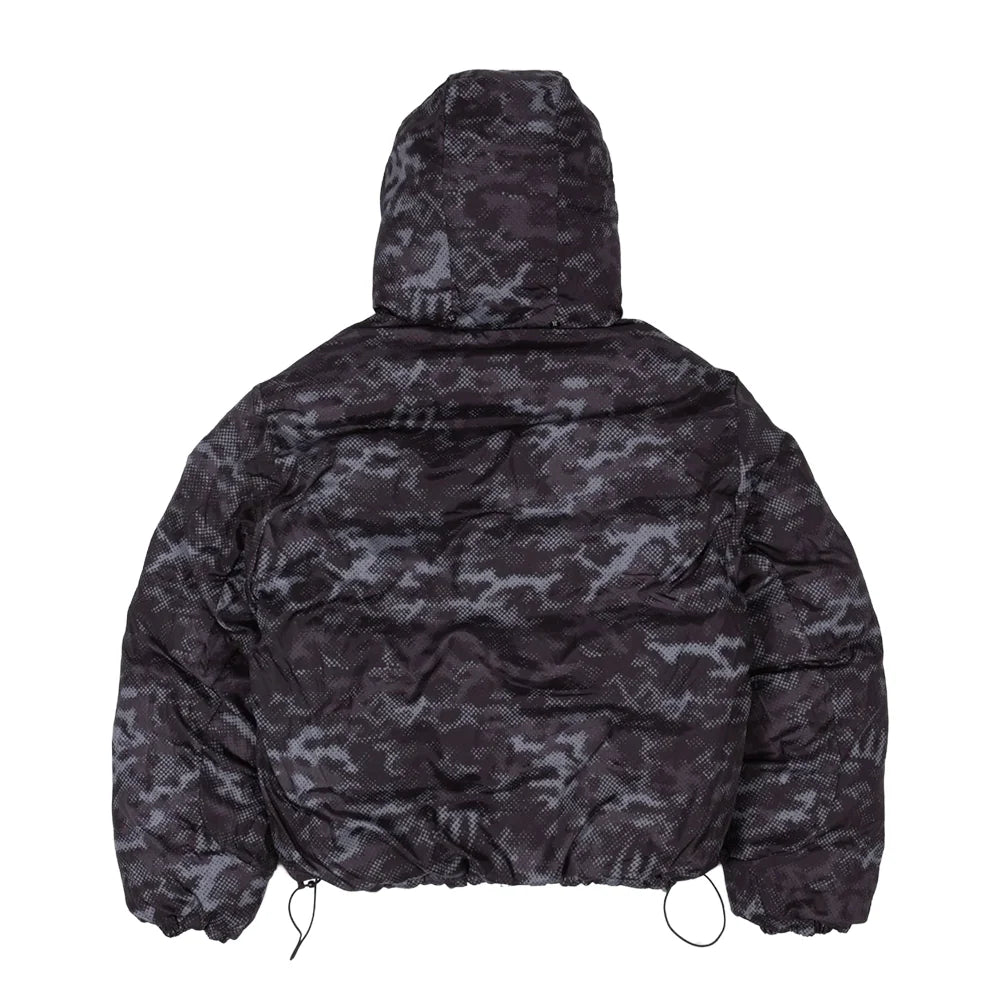 Digicamo reversible puffer jacket