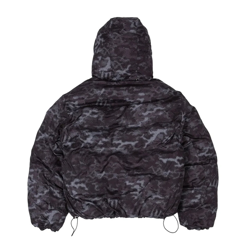 Digicamo reversible puffer jacket