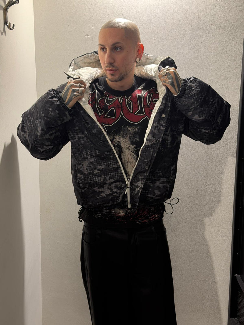 Digicamo reversible puffer jacket