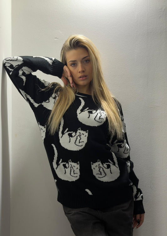 Falling For Nermal Knit Sweater