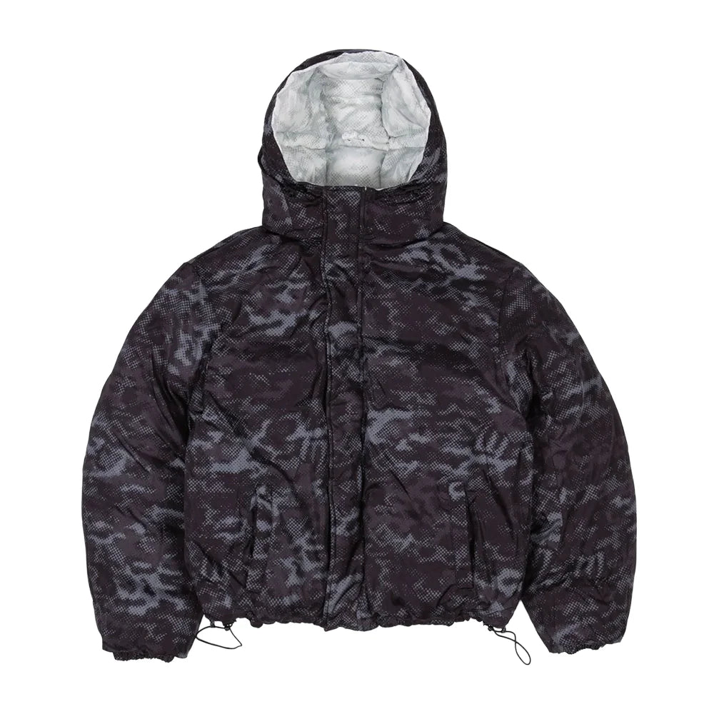 Digicamo reversible puffer jacket