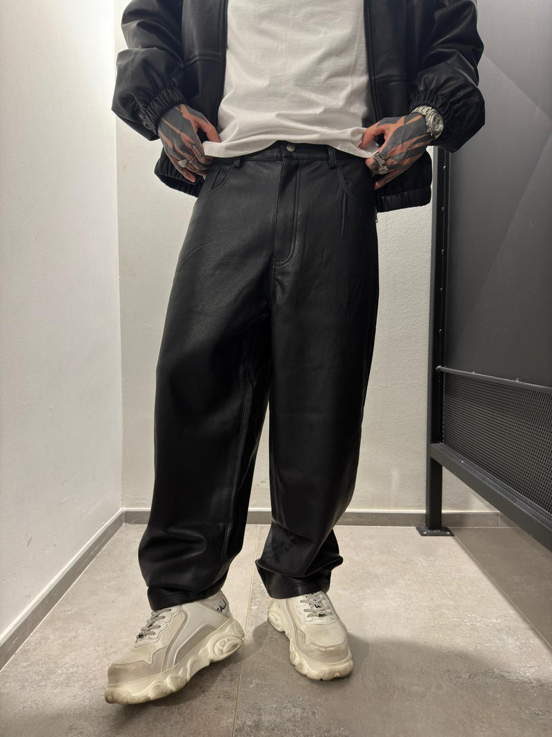 Faux Leather Casper Pant