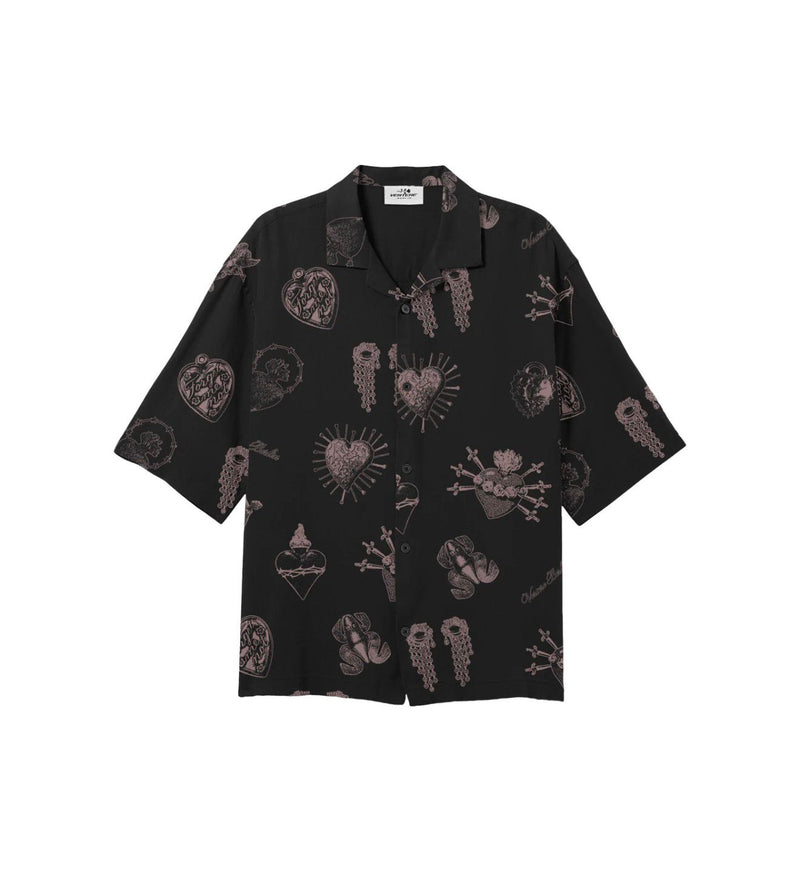 Forget me not viscose shirt