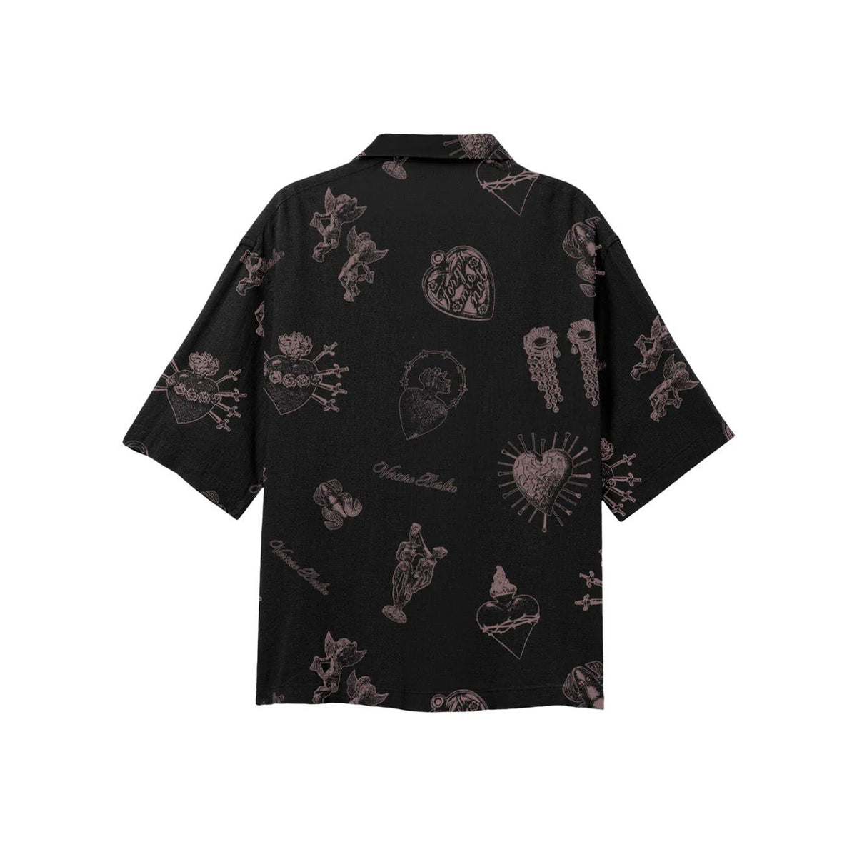 Forget me not viscose shirt