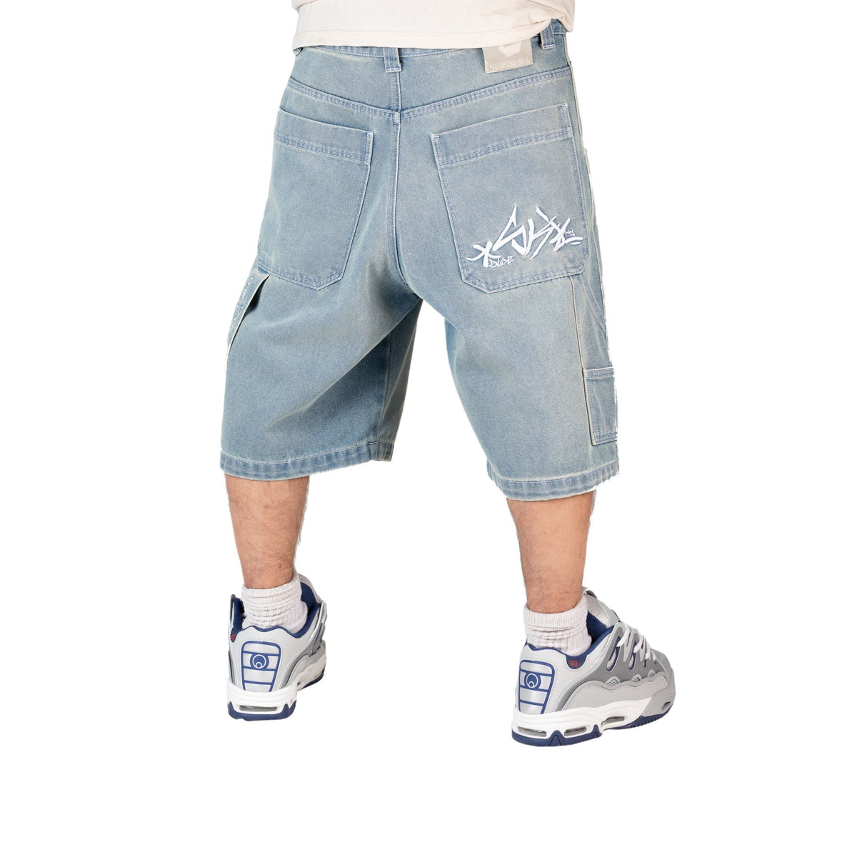 Jorts Jeans Chiaro Stone Wash