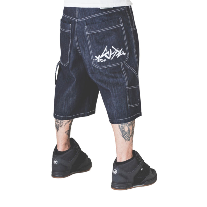 Jorts Blu Scuro Echo Wash