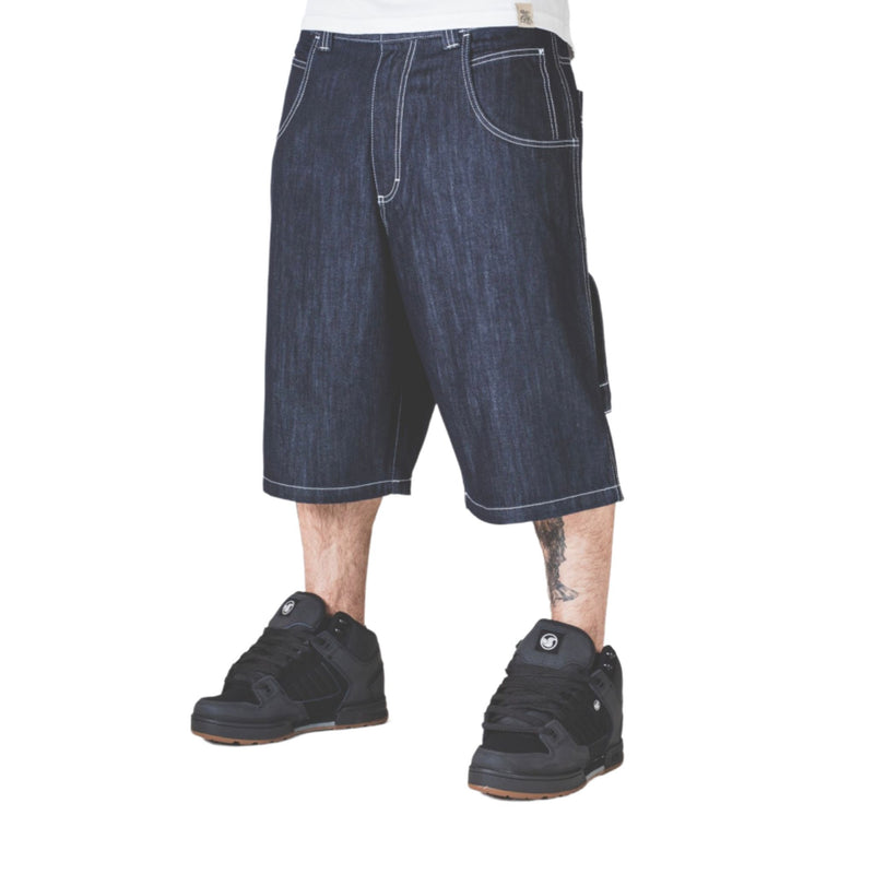 Jorts Blu Scuro Echo Wash