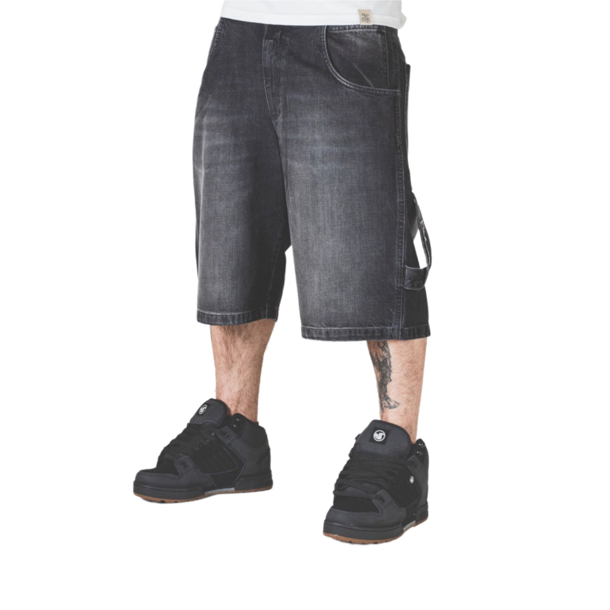 Jorts Nero Stone Wash
