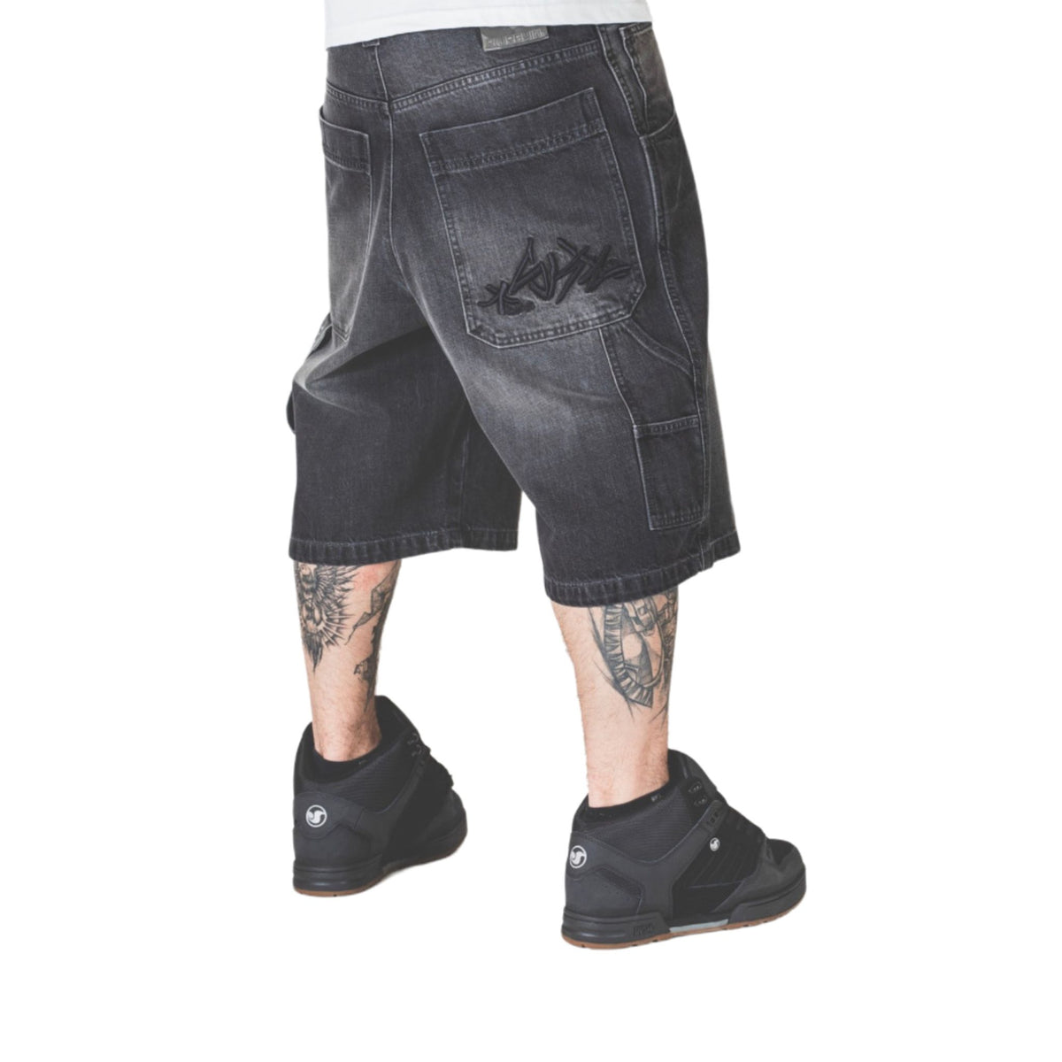Jorts Nero Stone Wash