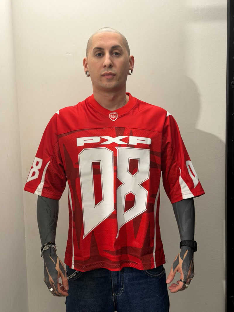 Jersey Croppata Rossa