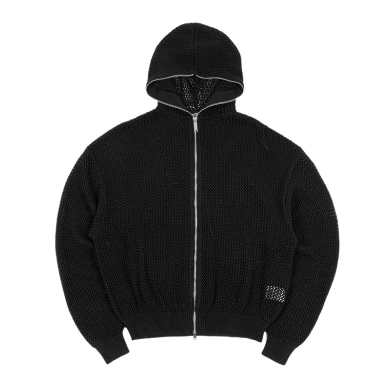 Realm Loose Knit Zip Hoodie