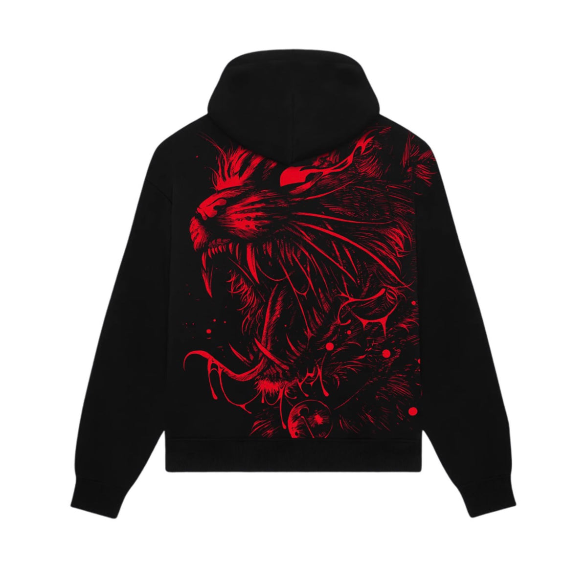 Satanicat Hoodie Black
