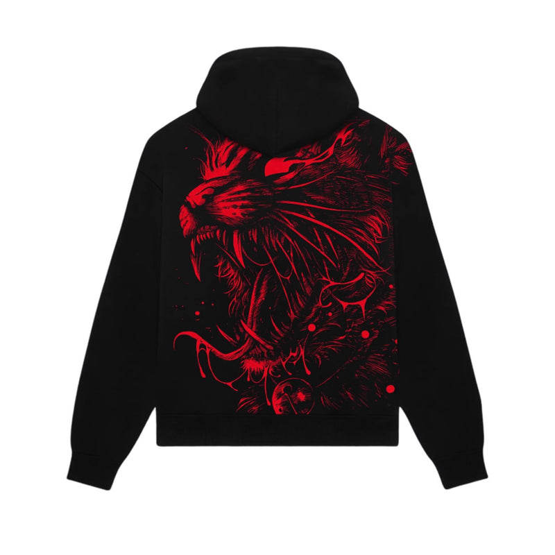 Satanicat Hoodie Black