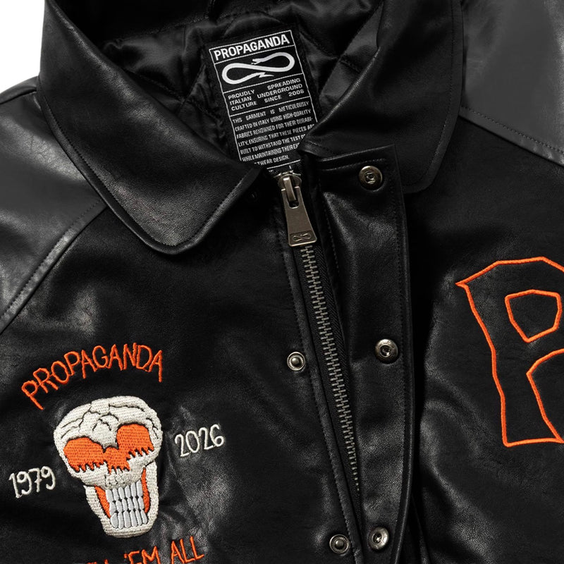 Semboy Varsity Jacket Black
