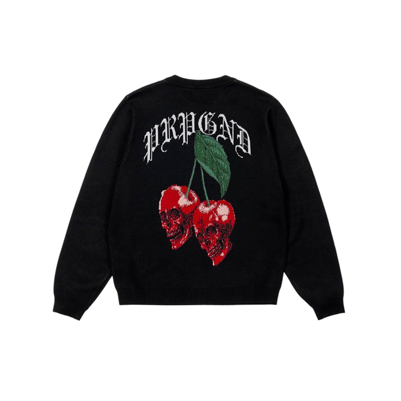 Cherry Sweater Black