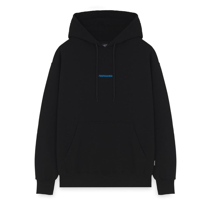 Ribs Gradient Hoodie Black