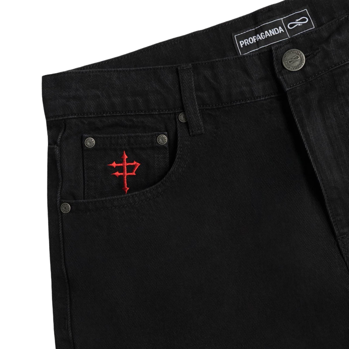 Capital Denim Pant Black