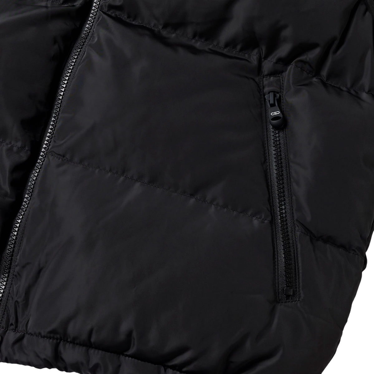 Logo Atom Puffer Vest Black