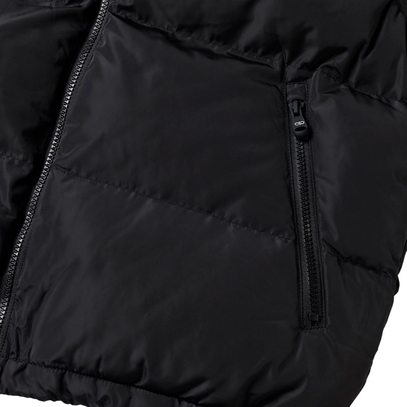 Logo Atom Puffer Vest Black