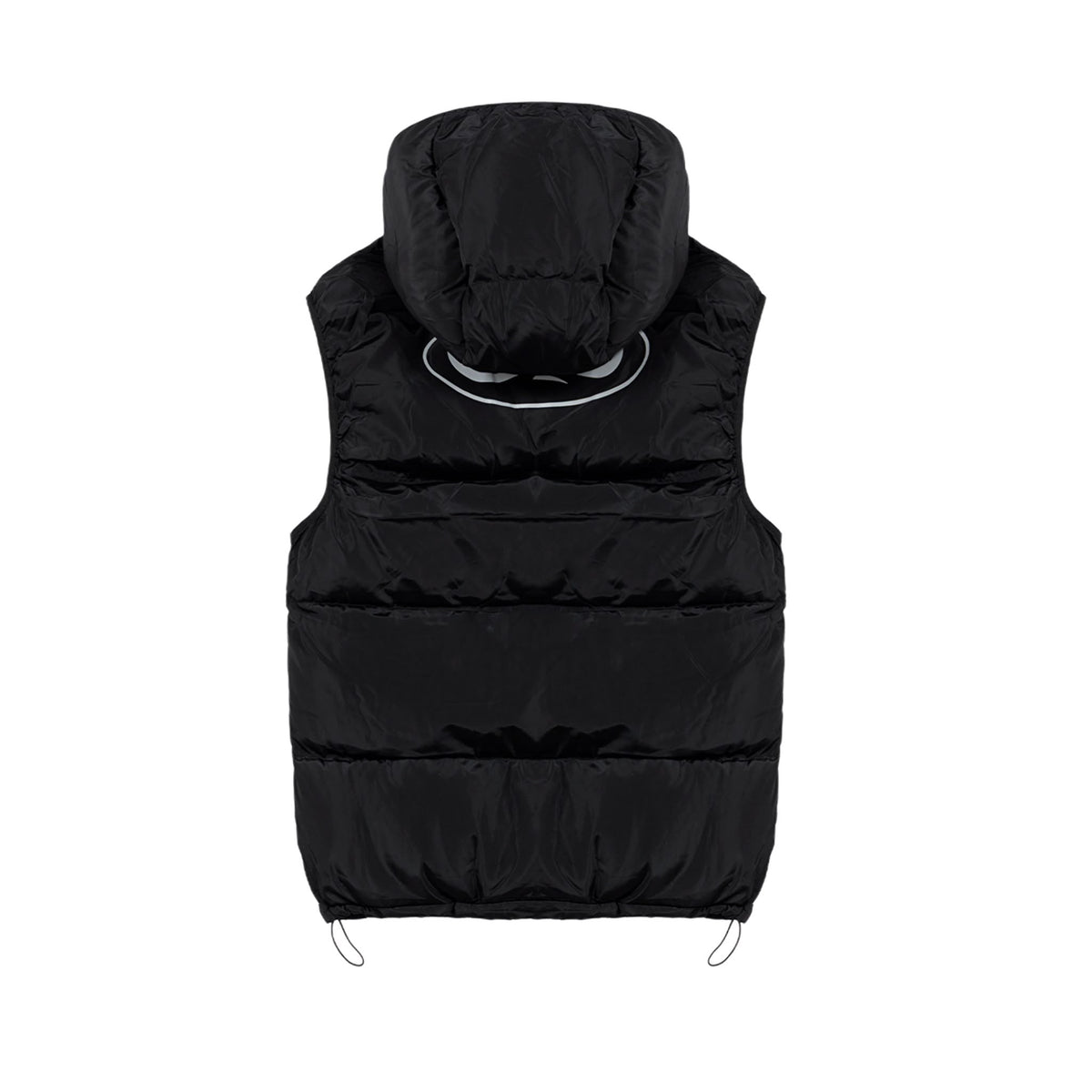Logo Atom Puffer Vest Black