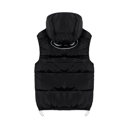 Logo Atom Puffer Vest Black