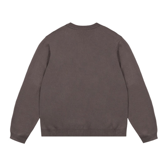 Logo Atom Sweater Gray
