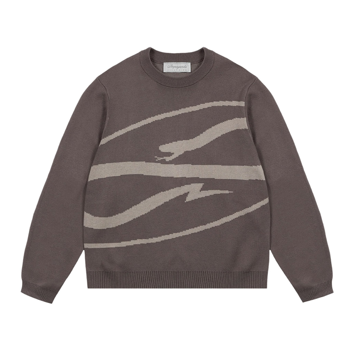 Logo Atom Sweater Gray