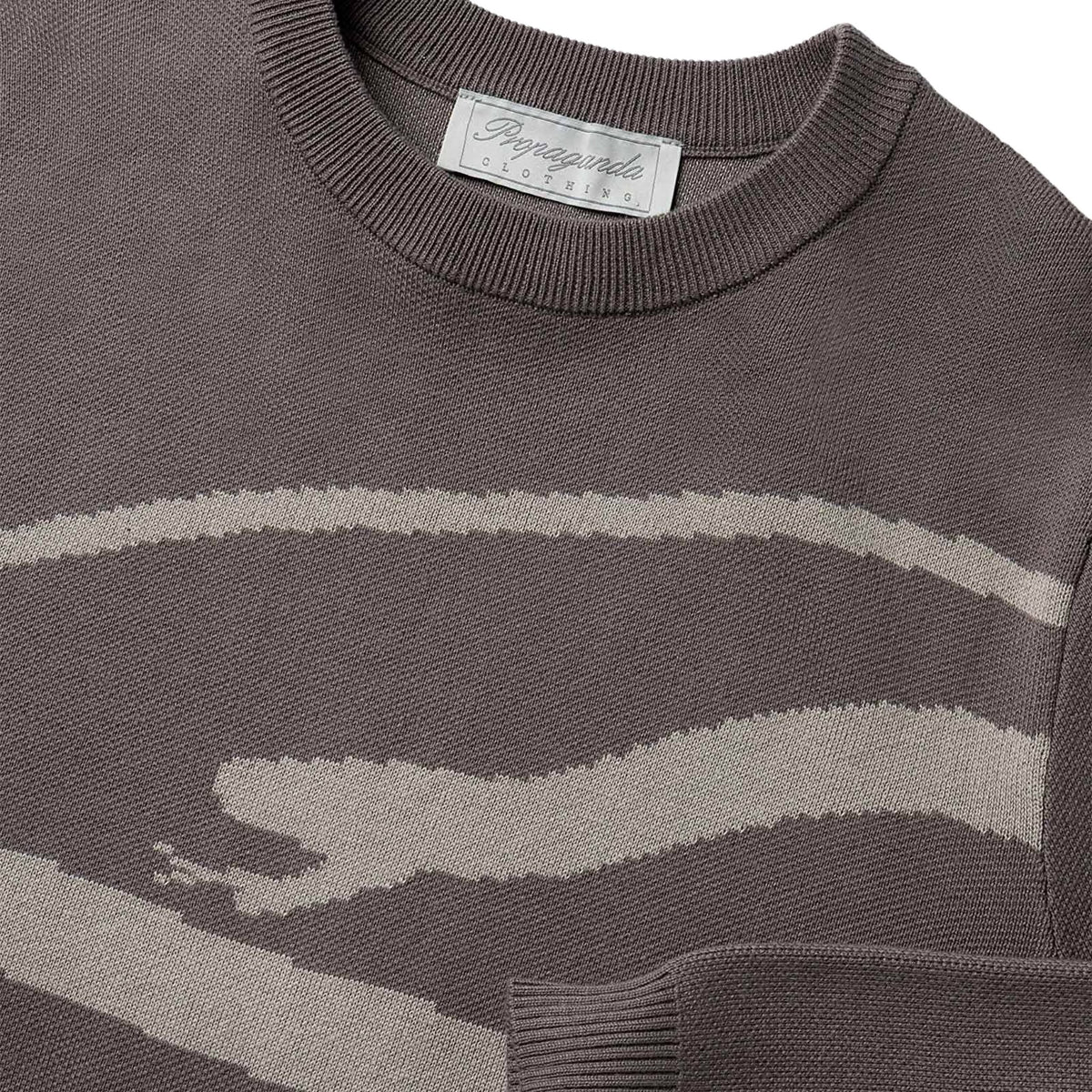 Logo Atom Sweater Gray