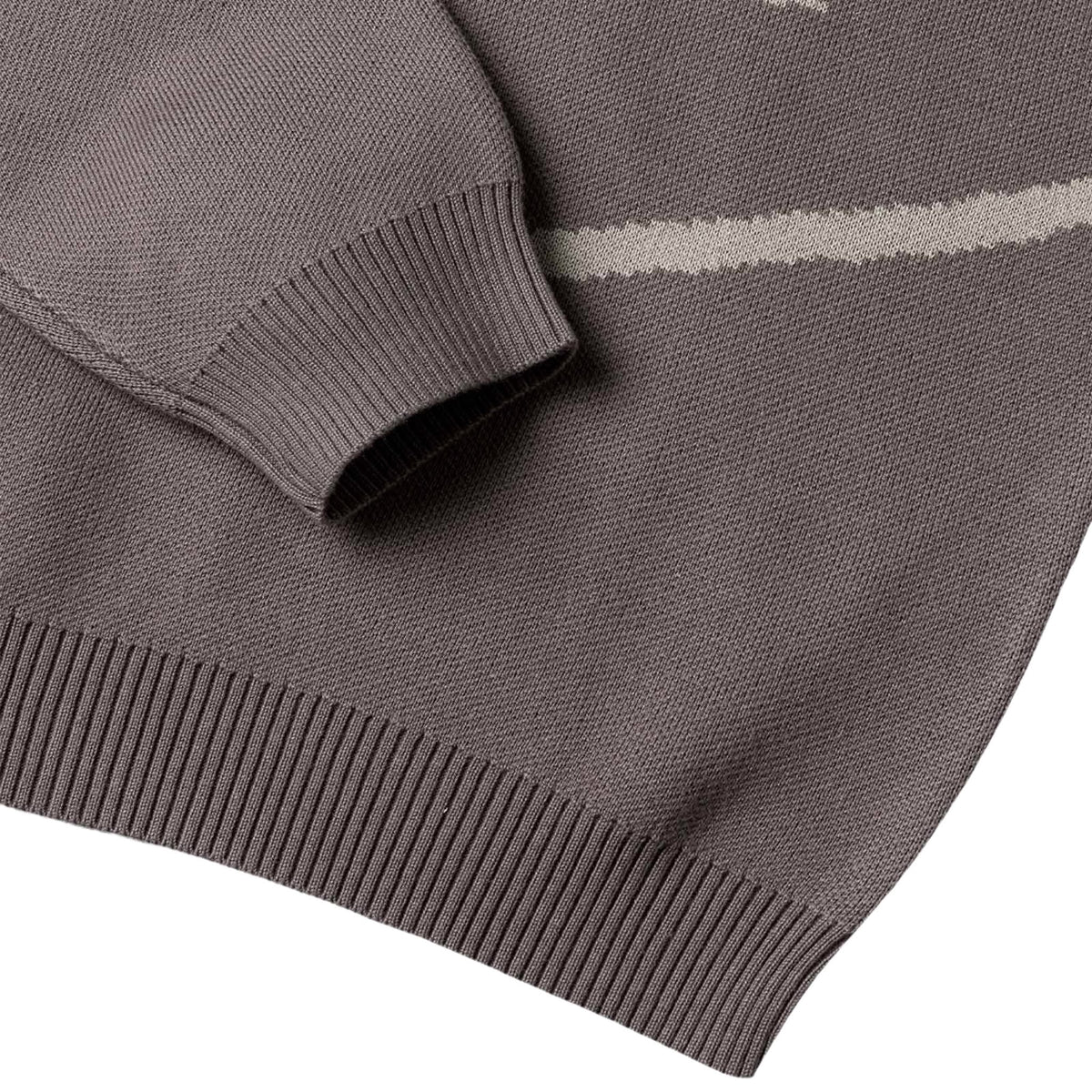 Logo Atom Sweater Gray