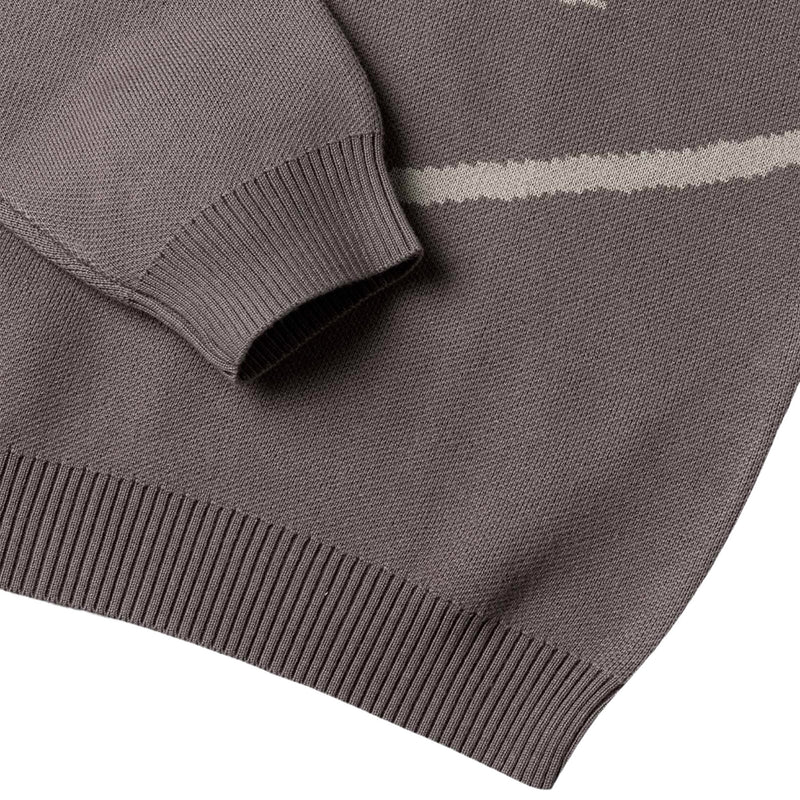 Logo Atom Sweater Gray