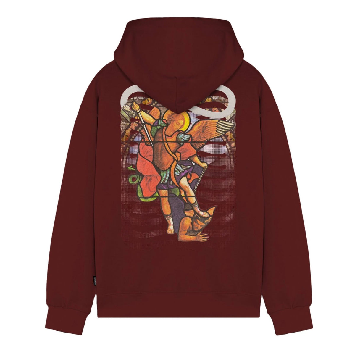 Ribs Archangel Hoodie Burgundy