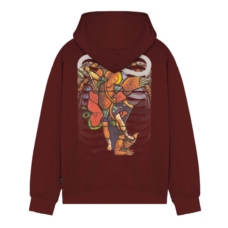 Ribs Archangel Hoodie Burgundy