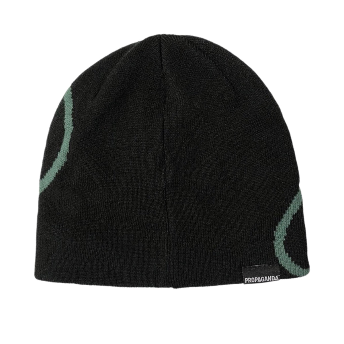 Logo Atom Skull Cap Black