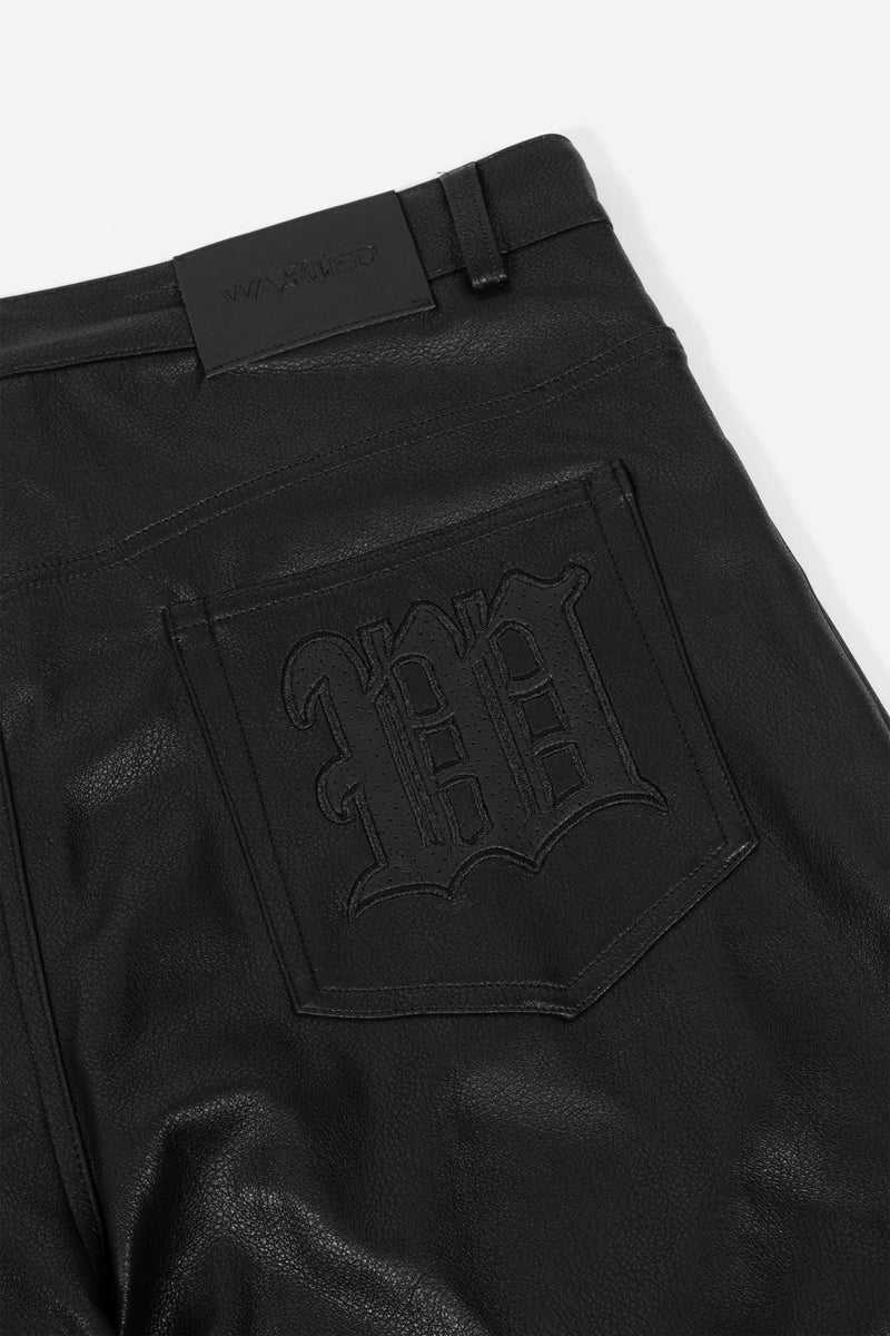Faux Leather Casper Pant